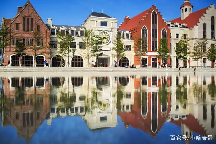 南宁中关村,有了水面才有了美景,倒影拍出绝美风光