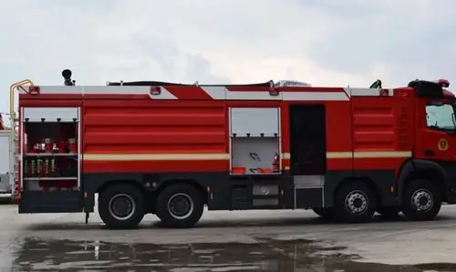 新车介绍德国梅赛德斯奔驰18吨水罐消防车