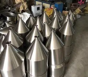 不锈钢大口漏斗加厚304工业漏斗酒油漏家用大号定制食品机械料桶