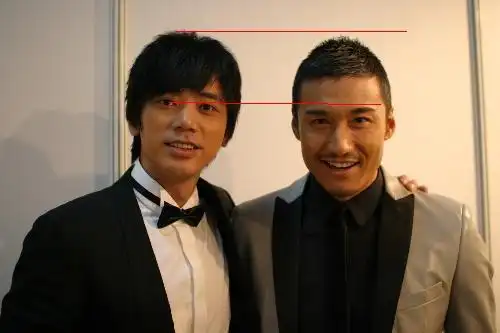 【图】苏见信胡兵身高大pk 高个男明星大盘点