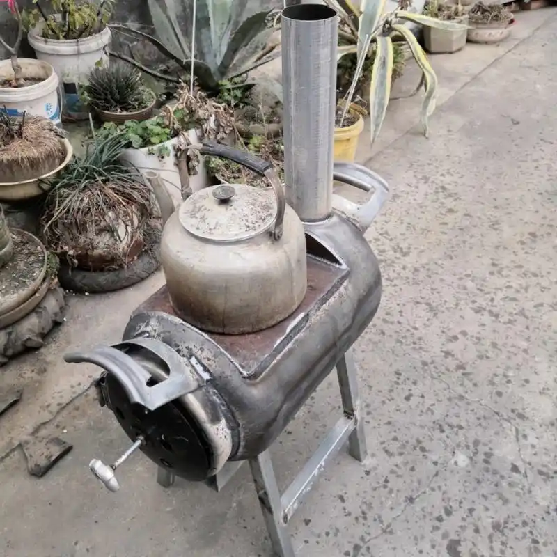 自制无烟柴火炉 需要私