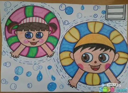 幼儿园夏天大班简笔画