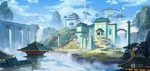 玄幻修仙宗门场景