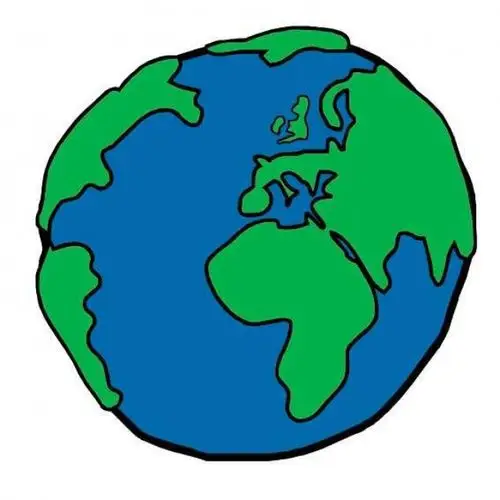 可爱的地球怎么画简单的地球简笔画睡觉的地球宝宝卡通画画法