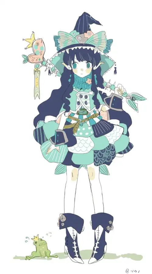 卡通人物全身图