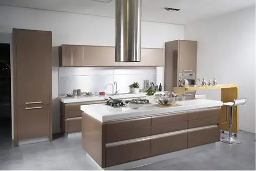 香槟色橱柜 槟色橱柜装修效果图