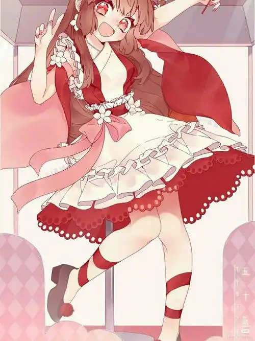 迷你世界闺蜜头像1 月无双花小楼