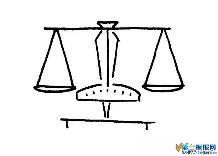 天秤简笔画图片 天秤怎么画简笔画天平怎么画关于秤的简笔画天秤的简