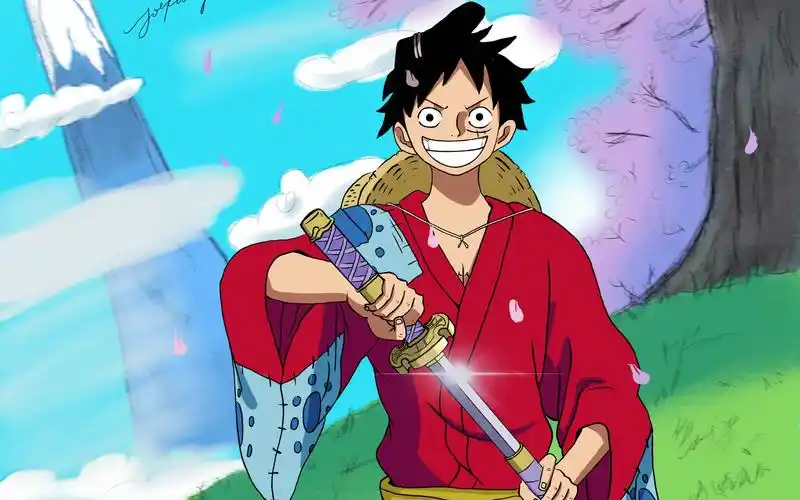 和之国来了!路飞procreate绘