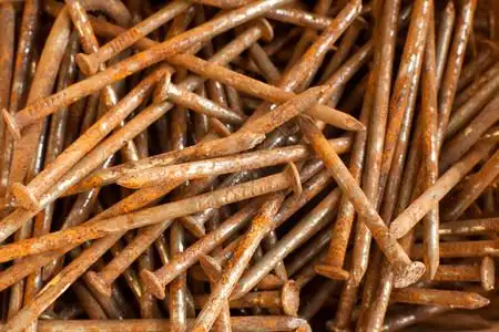 节奏大鼓关闭生锈的钉子背景