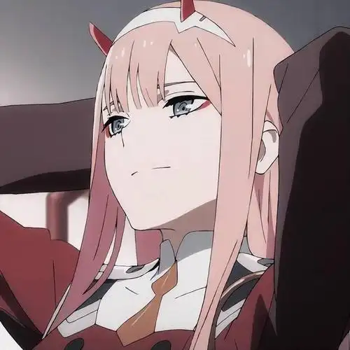 darlinginthefranxx国家队,zero two动漫头像壁纸无水印自截分享