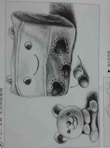 儿童创意素描作品