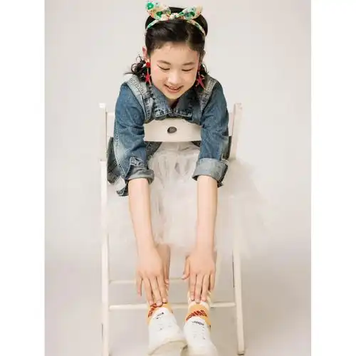 10岁写真_写真_薯宝宝_拍照_穿搭_裙子_亲子_拍照姿势不重样_母婴