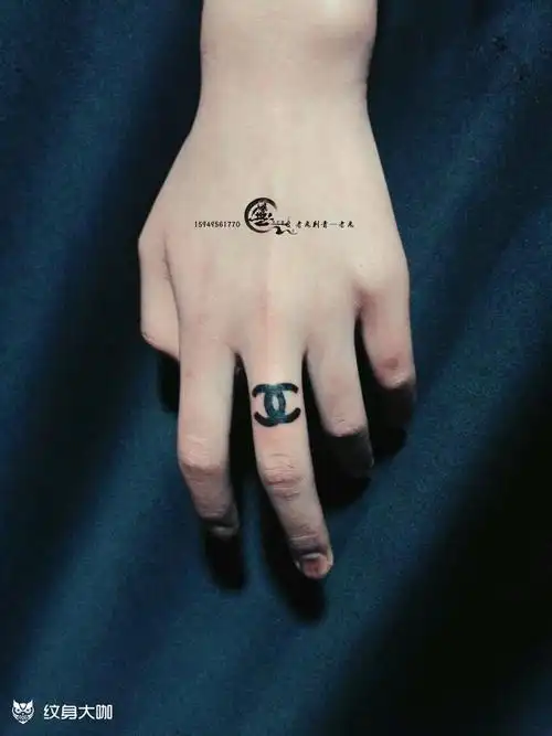 手指纹身_纹身图案手稿图片_老鬼的纹身作品集