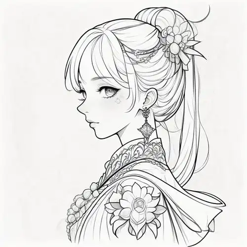 高级微信黑白素描头像✨