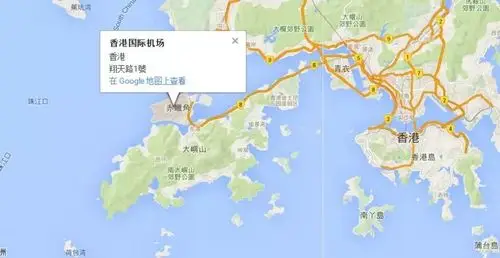香港国际机场位于香港新界大屿山以北的赤鱲角,因此也称为赤鱲角机场.