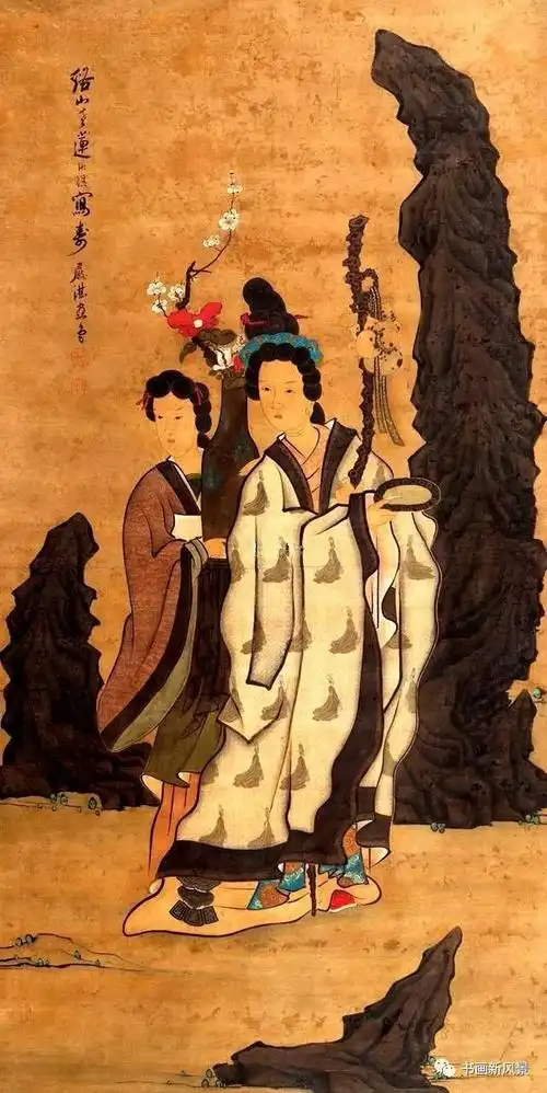 怪人陈洪绶笔下的仕女画真有味道