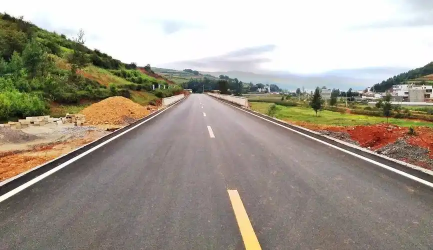 小河塘至马树丫口二级公路建设完工,经过这些地方