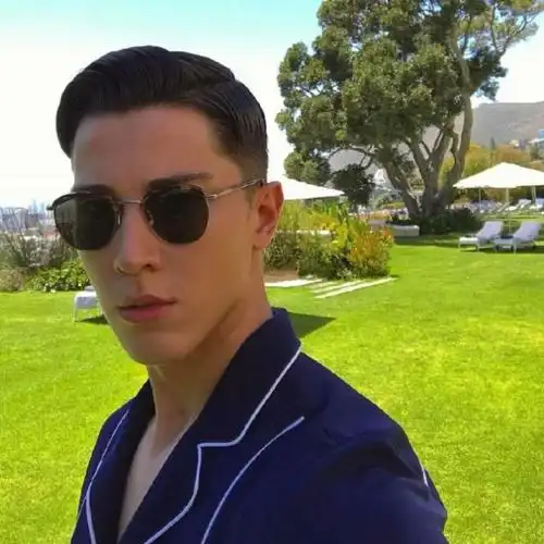 戴墨镜的酷帅干练男子汉头像