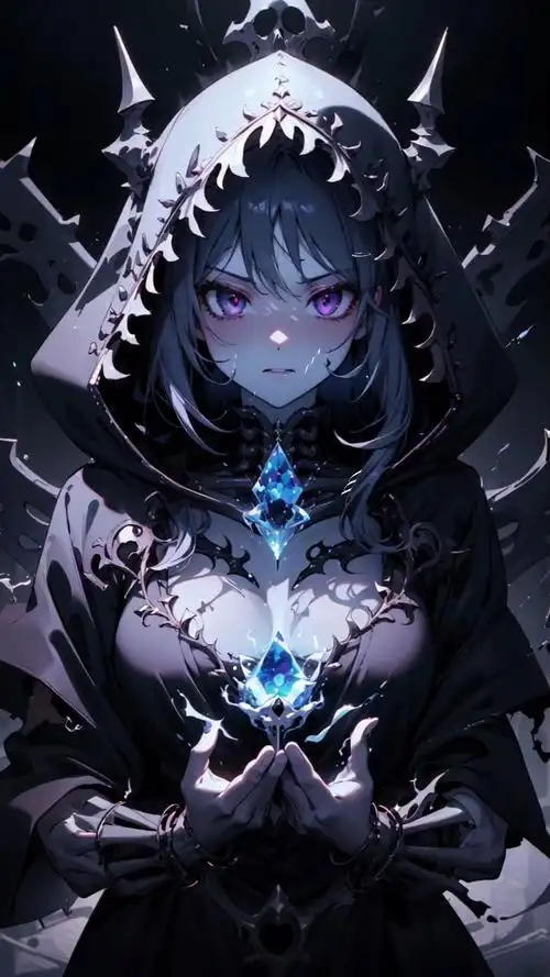 邪恶的魔女(女恶魔)在线!#二次元#ai绘画#美图分享