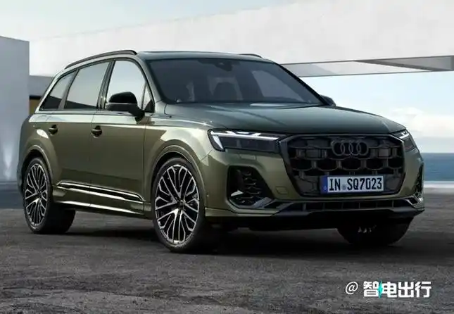 奥迪新款q7亮相首搭激光led大灯二季度交付