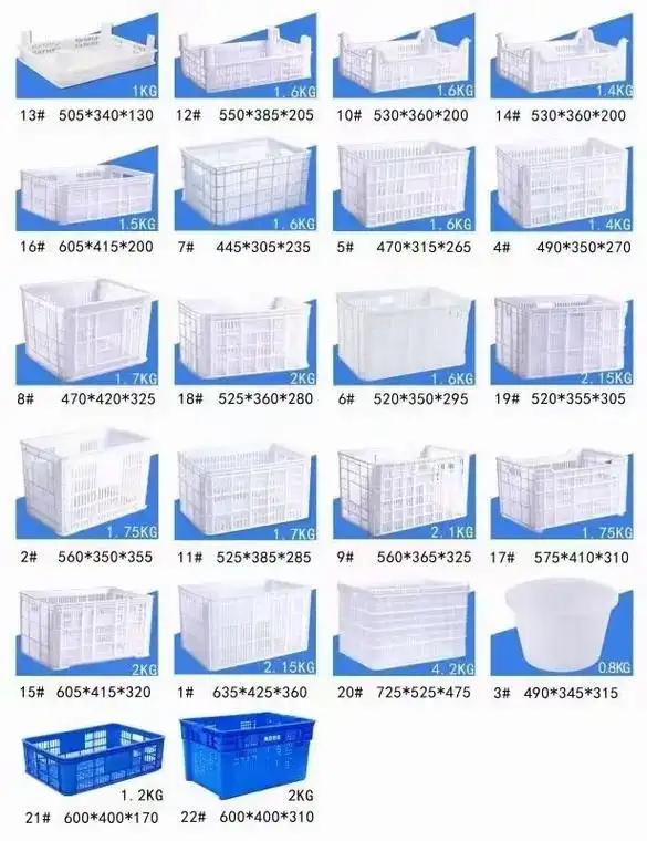 厂家直销,塑料筐子型号多,用料扎实.#塑料筐 #工厂实拍视频 - 抖音