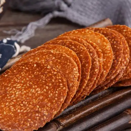 常州特产宝仁东坡薄脆芝麻瓦片清真食品传统传统中式糕点