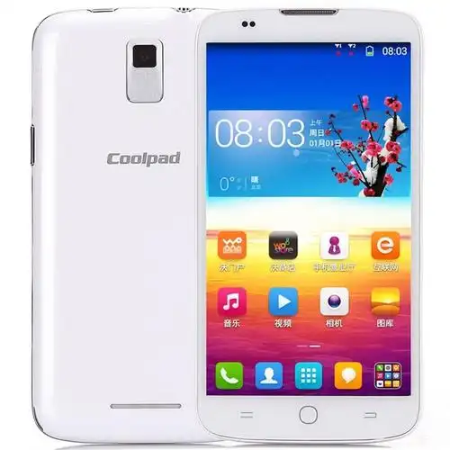 酷派7061 智尚白 联通3g手机 双卡双待 自营