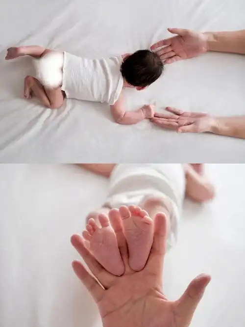 宅家拍大片在家给宝宝拍满月照