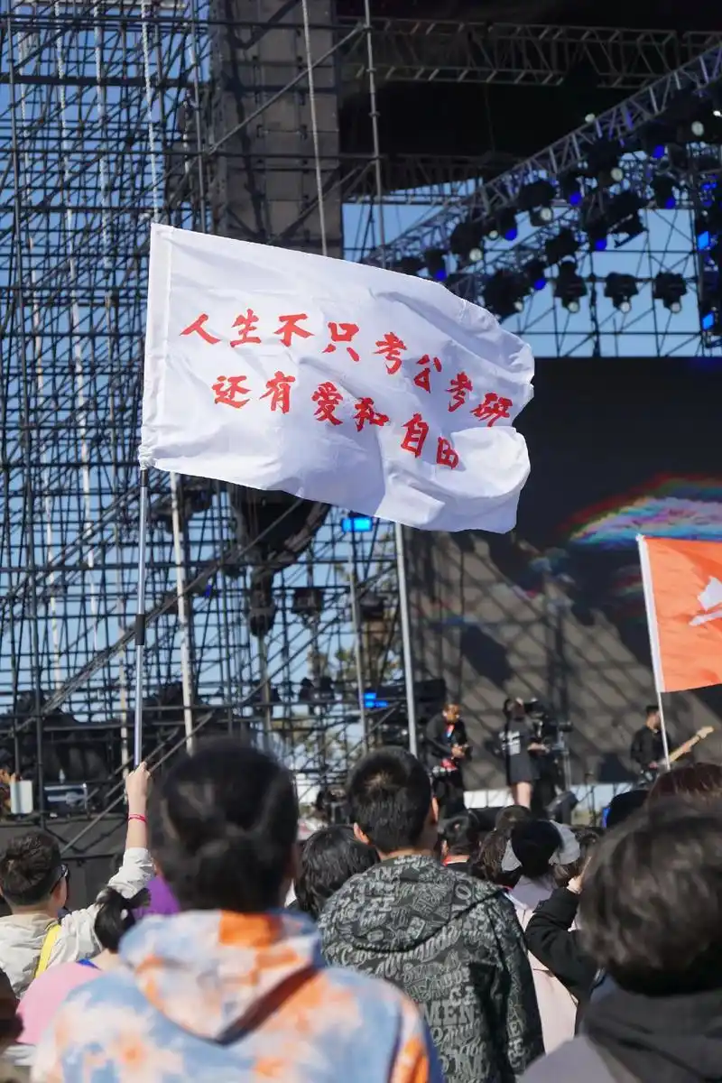 理想永远年轻,爱会找到出路#烟台迷笛音乐节 #迷 - 抖音