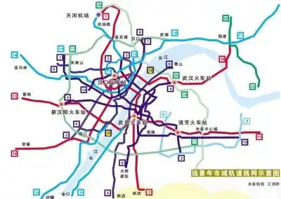 2049武汉蜕变地铁城市市民出门步行600米就能搭地铁