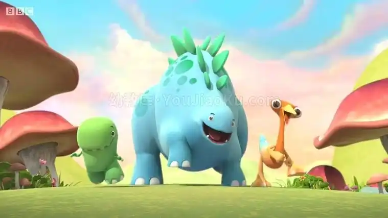 英文动画片《好奇小恐龙 dinopaws》全51集 英语英字 720p/mp4/9.