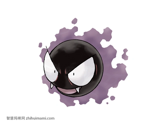 鬼斯简笔画图片