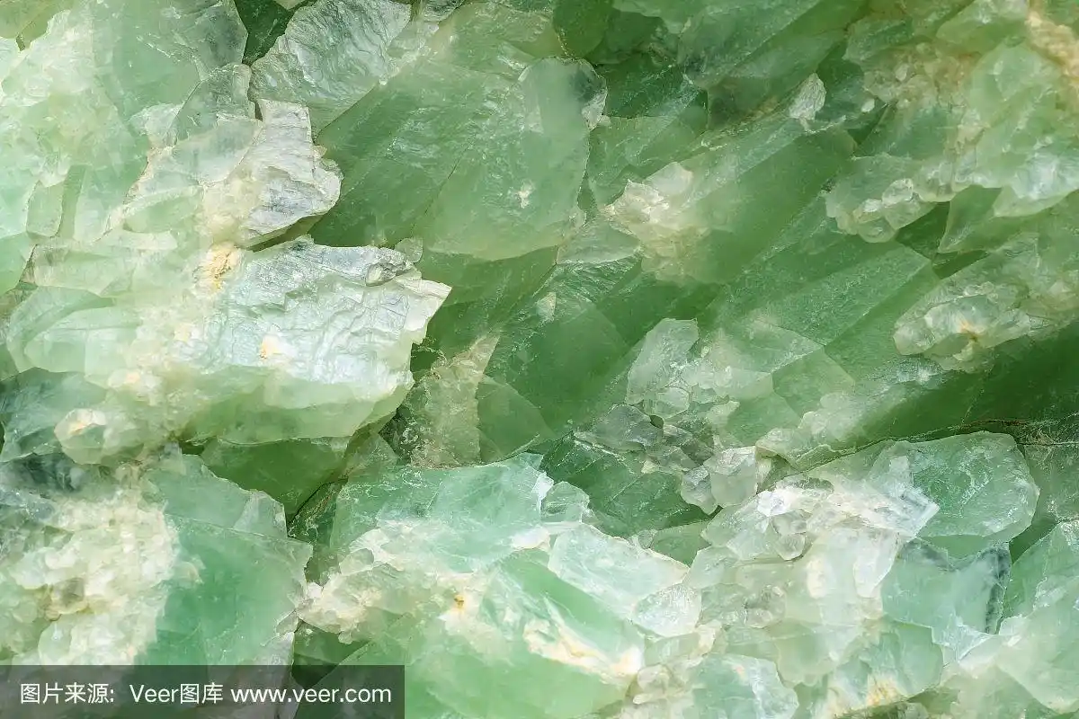 绿色石英石背景