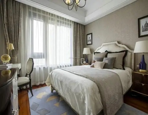 2020新古典风格卧室装修效果图片