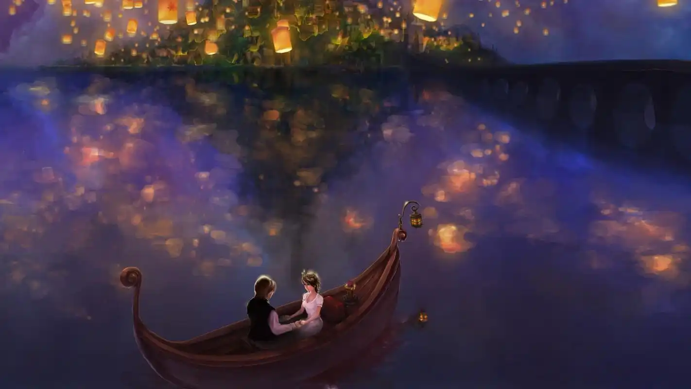 王子和公主的浪漫爱情,唯美意境壁纸_唯美壁纸_墨鱼部落格