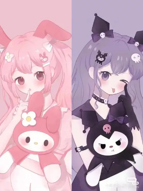 闺蜜壁纸一人一半哦