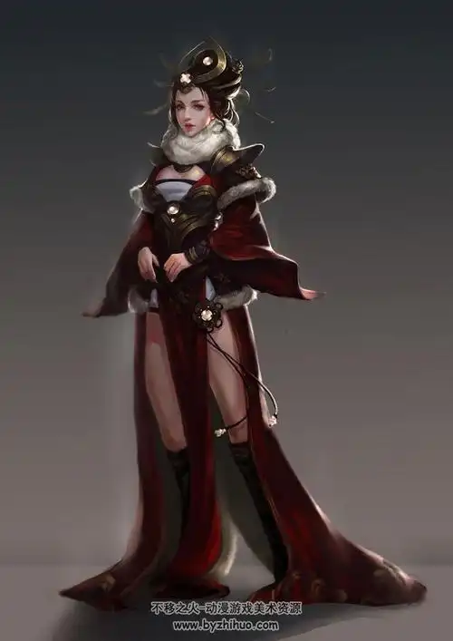 玄幻武侠类角色原画分享 996p