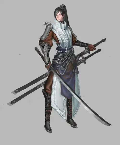 武侠风格设计——第三弹-男剑客|插画|游戏原画|ruycz_原创作品-站酷