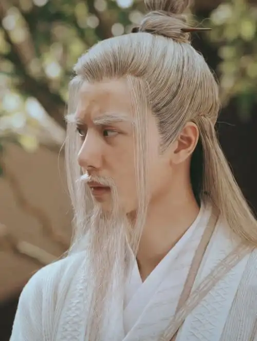 王一博有翡白发一样帅2020古装剧9位白发古装男神