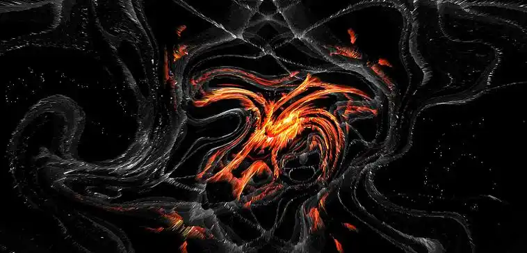 炫酷科幻抽象彩色爆破背景插画下载