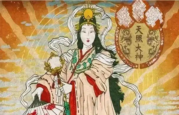 又是神,那么岛子国的国民就是太阳神的后代,于是岛子国就信仰天照大神