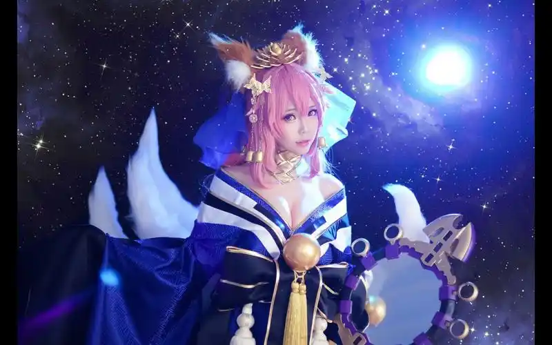 二次元cosplay丨fgo·玉藻前-月下