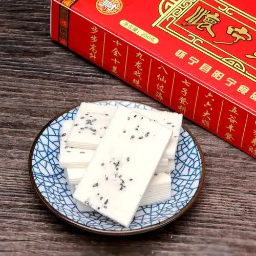 昌徽记 安徽特产小吃点心怀宁贡糕方片糕 传统喜寿乔迁云片糕250g