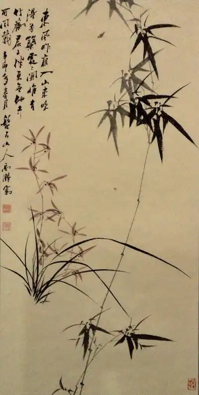 中国画郑板桥竹子欣赏