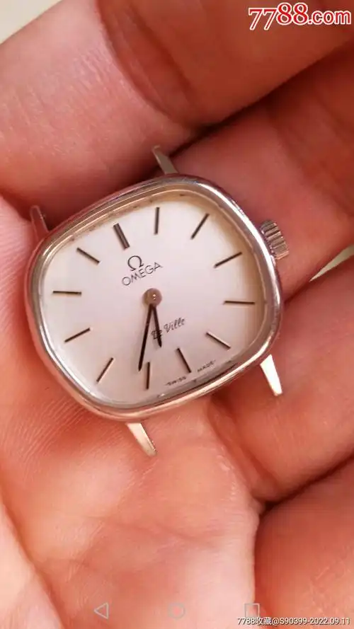 瑞士原装欧米茄蝶飞机械女表