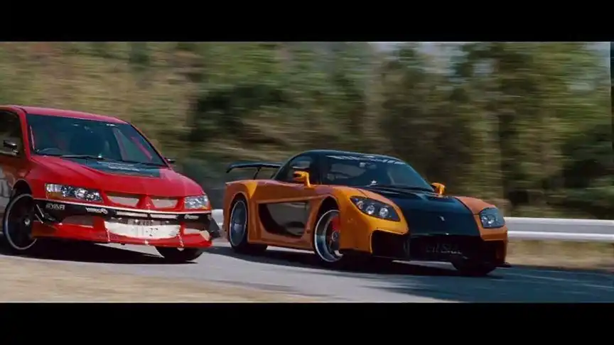 速度与激情三的名场面