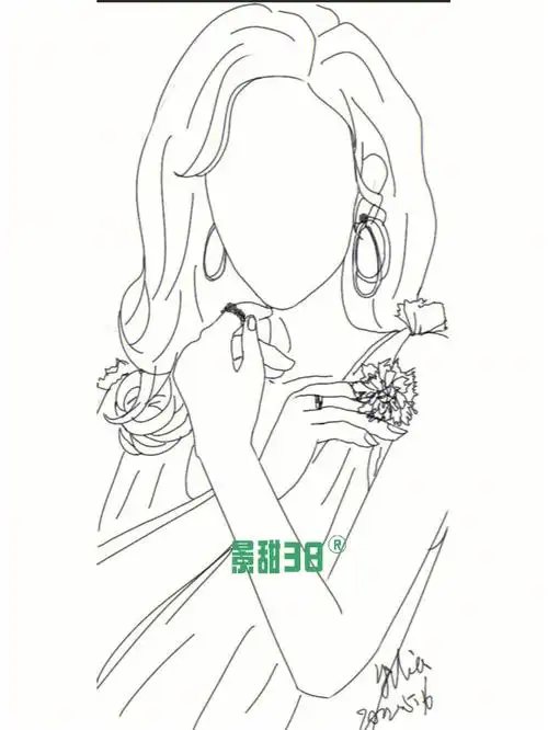 零基础学画画  #景甜司藤