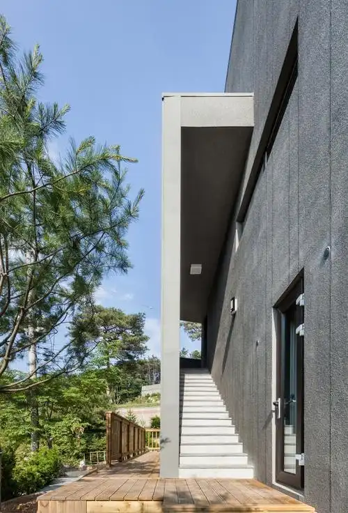 韩国个性住宅-居住建筑案例-筑龙建筑设计论坛