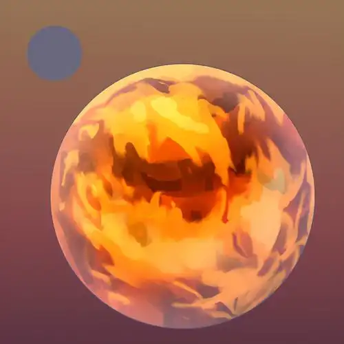 星球行星怎么画简单3步就可以画出金星的画法